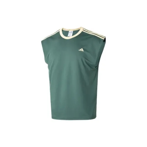 Adidas Tank Tops Men Ocean Green