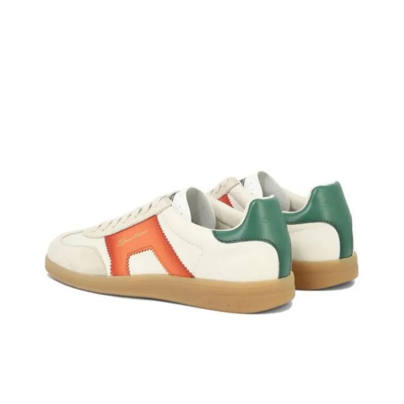 Santoni Colourblock Panelled Sneakers-3