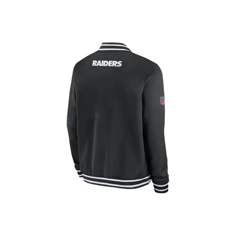 Nike Coach NFL Las Vegas Raiders Jackets Coats Men's Black-1