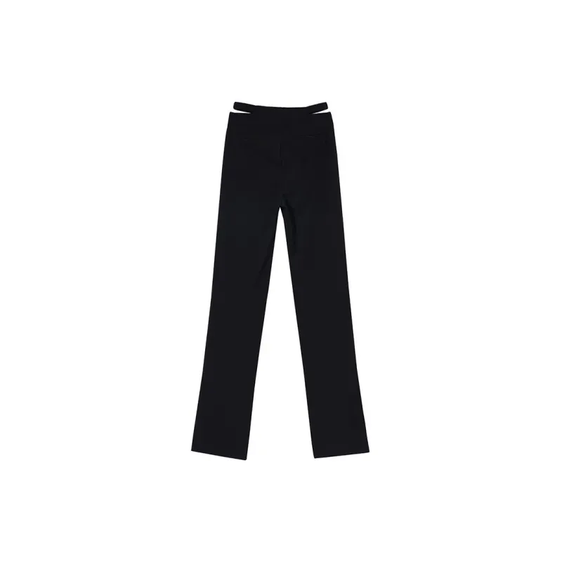 Ouyang Casual Pants Women's Premium Black-1