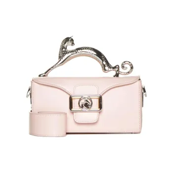 Lanvin Pencil Cat Foldover Top Tote Bag