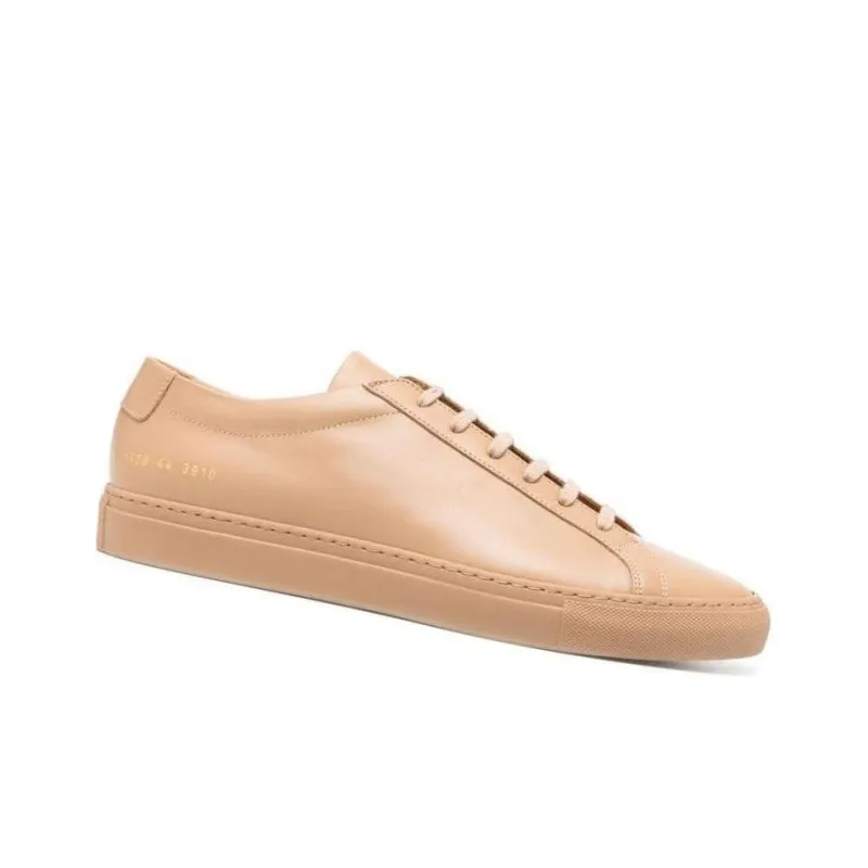 COMMON PROJECTS Polished-finish Lace-up Sneakers-4