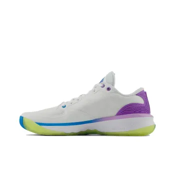 New Balance Hesi Low Unity Of Sport Cushioning Wear Resistant Low Top Vintage Basketball Shoes Unisex White Blue Purple