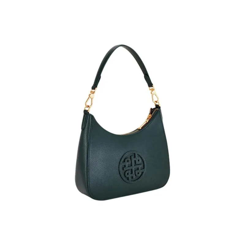 Hush Puppies Special Textured Cow Leather Crossbody Shoulder Bags Women's Black-10