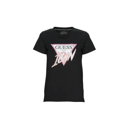 GUESS T-Shirts Women's Black