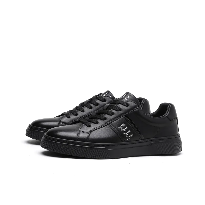 ELLE HOMME Stylish Skateboarding Shoes Men's Black-1
