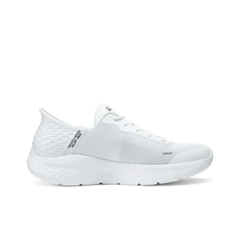 Skechers Slip Ins Cushioned Wear Resistant Lightweight Low Top Casual Running Shoes Men's White-1
