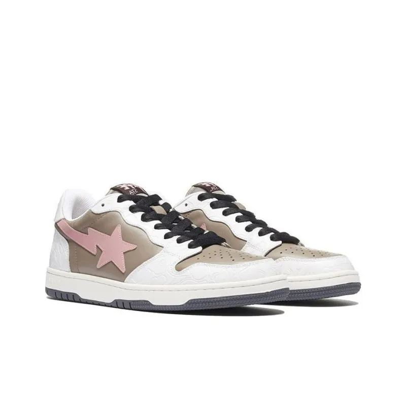 BAPE A BATHING APE Bape Court Sta Brown Pink-3