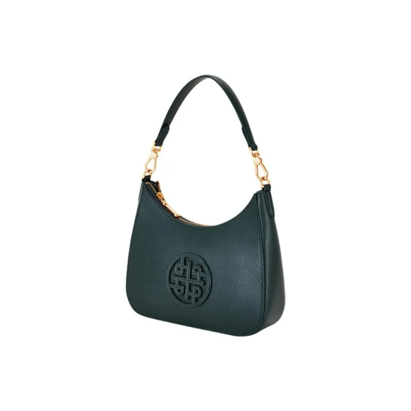Hush Puppies Special Textured Cow Leather Crossbody Shoulder Bags Women's Black-9
