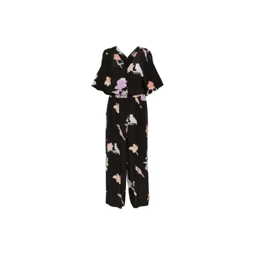 BIMBA Y LOLA Floral-print V-neck Jumpsuit