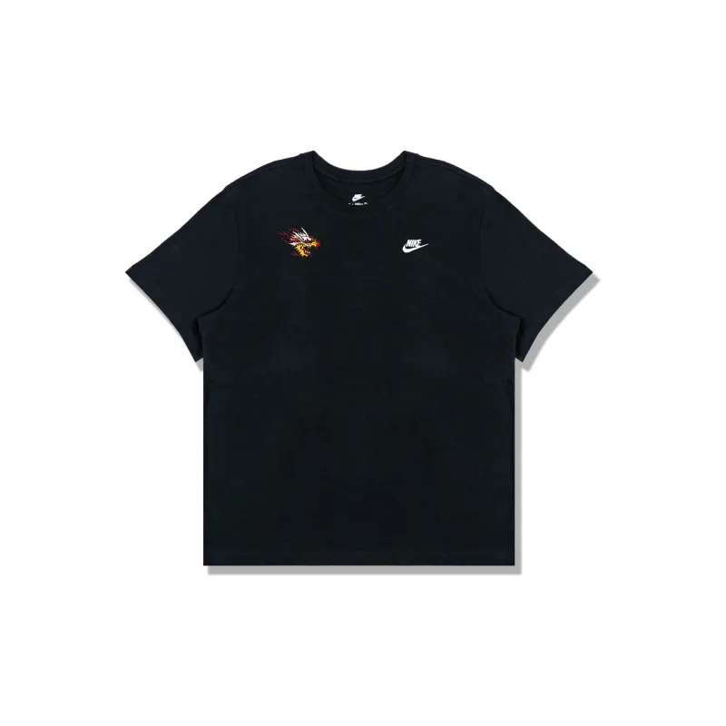 Nike T Shirts Unisex Black-1