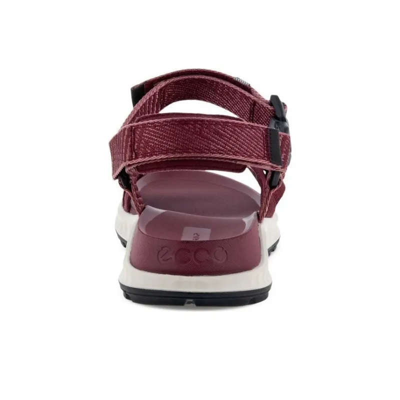 Ecco EXOWRAP W Beach Sandals Women's Burgundy-4