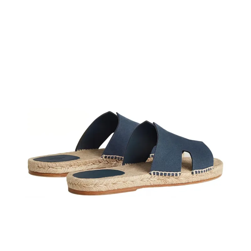 HERMES Antigua Odor Resistant Slide Slippers Men's Blue-4