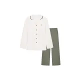 [Long-Sleeved Pants]Cream White-Men's