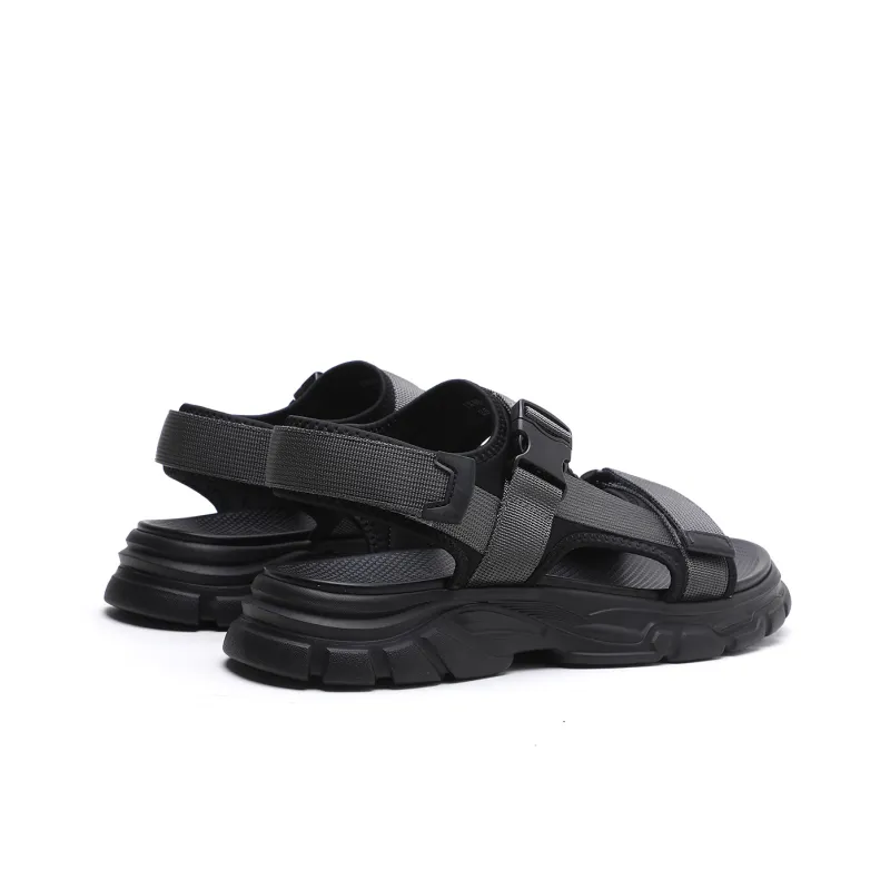 ELLE HOMME Beach Sandals Men's Gray-2