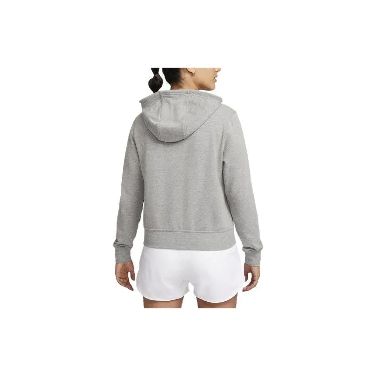 Nike Dri FIT One Women's Full Zip French Terry Hoodie-1