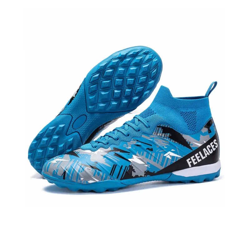 FEELACES Soccer Shoes Unisex Ice Sharp White, Pink Climb 1.0-23