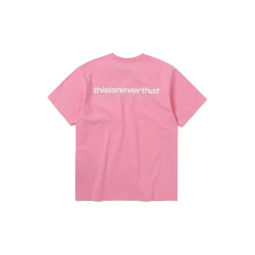 Thisisneverthat T-Shirts Unisex Pink