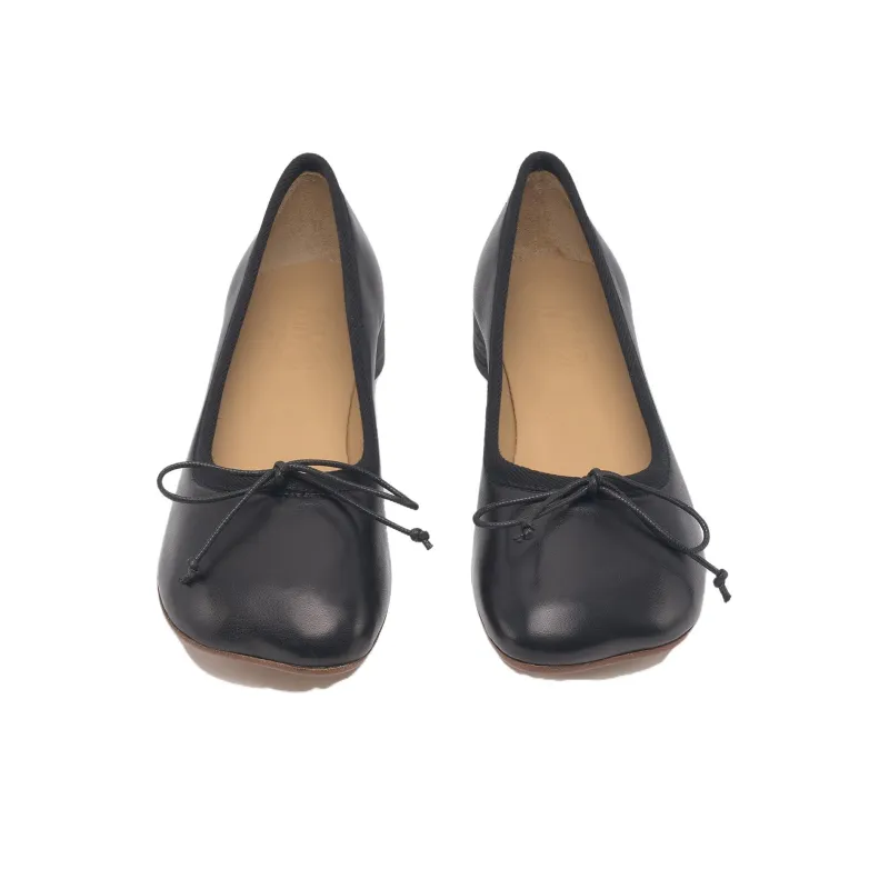 MM6 Maison Margiela Bow Detailed Ballerina Shoes Women's-4