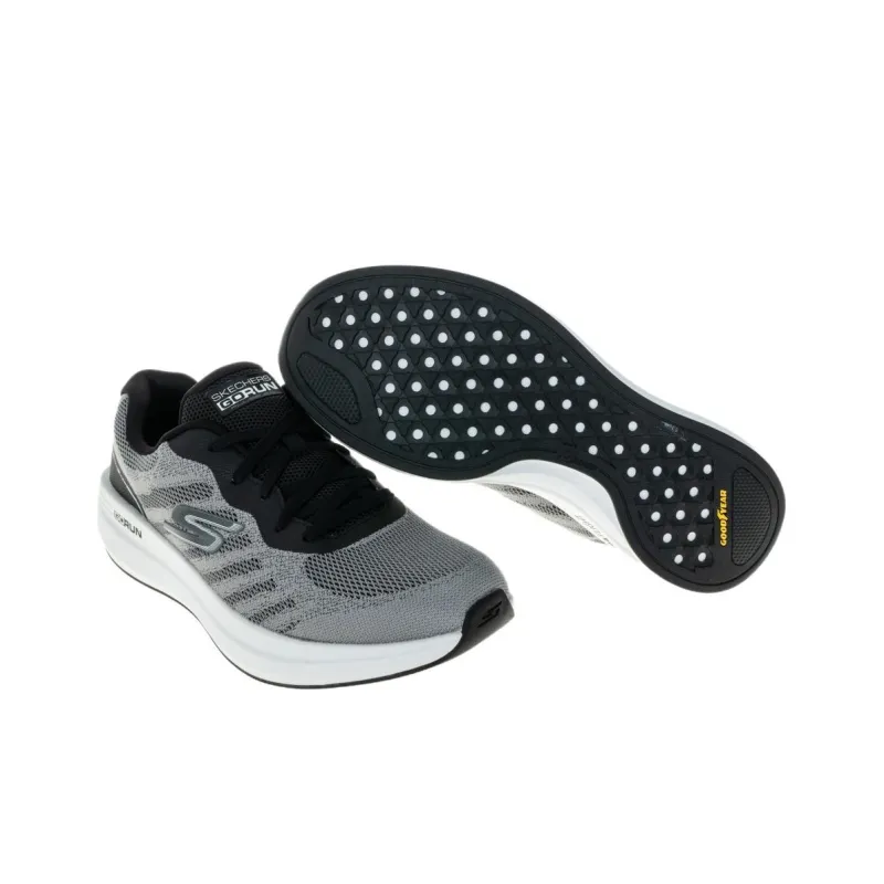 Skechers Go Run Pulse Anti Slip Wear Resistant Running Shoes Men's Gray-5