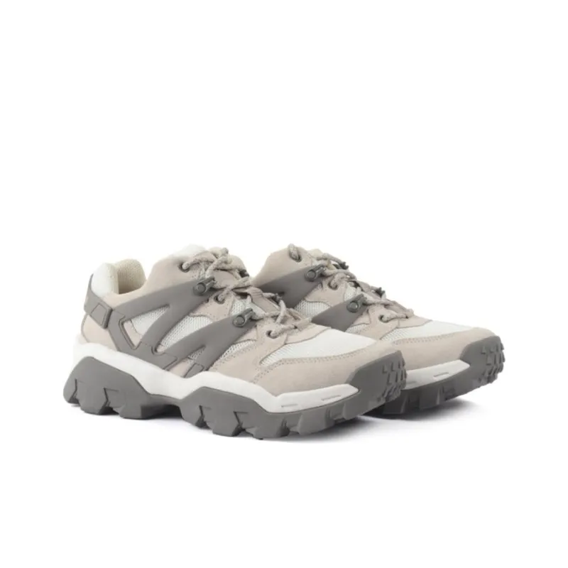 CAT Reactor Slip-Resistant Outdoor Shoes Unisex White Gray-4