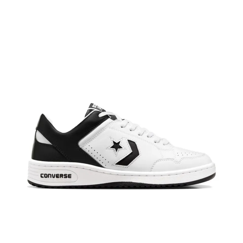 Converse Weapon Leather Ox White Black-1