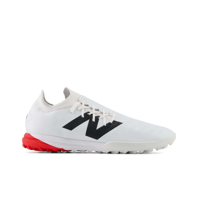 New Balance Furon V7 TF Turf Anti Slip Wear Resistant Soccer Shoes Men's White-1