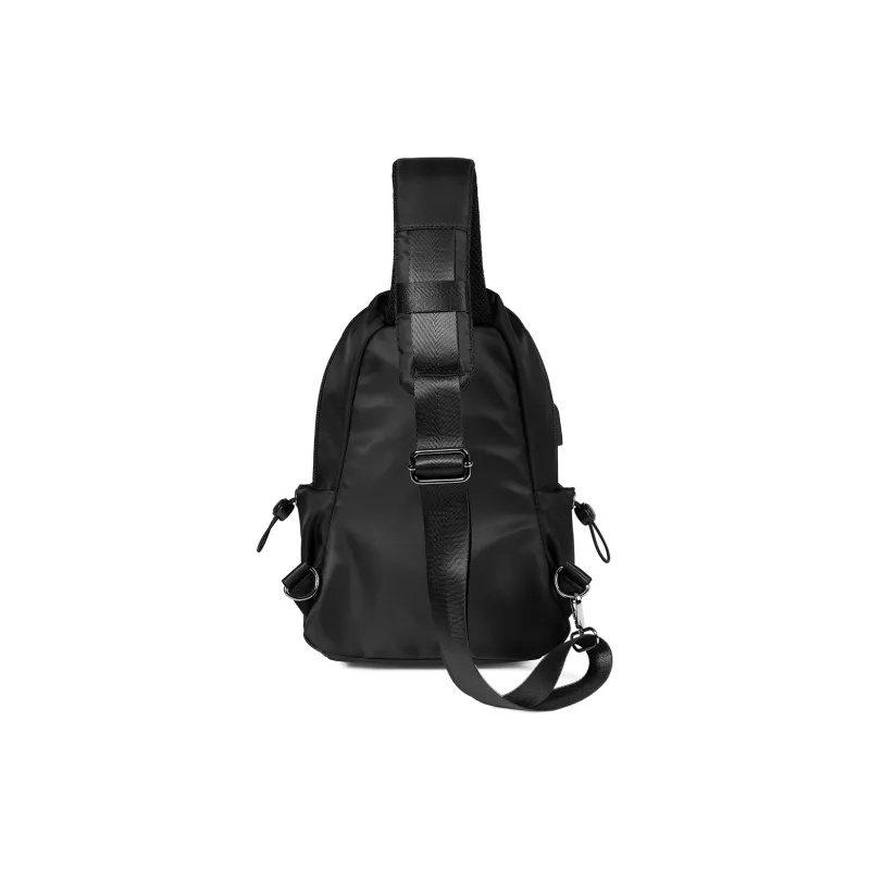 L'ALPINA Oxford Backpack Sling Bag Shoulder Bag Crossbody Bag Regular Men's Black/Camouflage-2