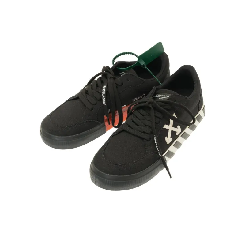 OFF WHITE Vulc Low Canvas Black White-4
