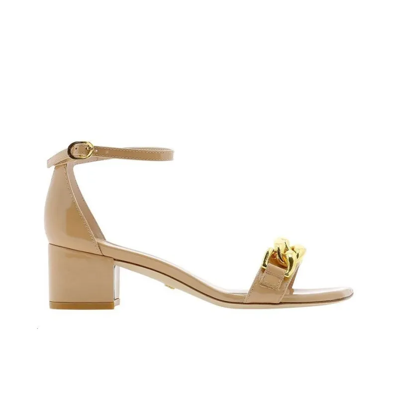 Stuart Weitzman/SW One Strap Sandals Women's Nude-1
