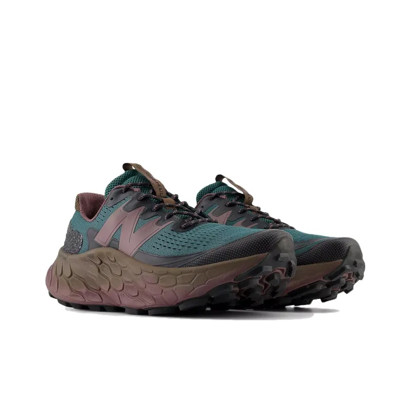 New Balance Fresh Foam X More Trail New Spruce Dark Mushroom-2
