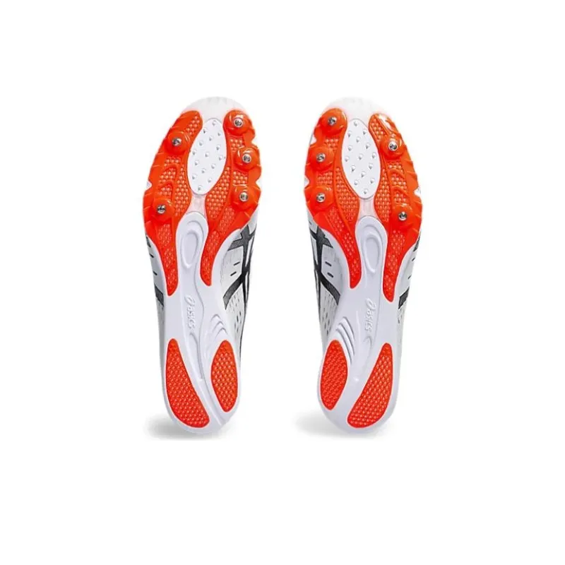 Asics Anti Slip Wear Resistant Low Top Running Shoes Unisex White-3