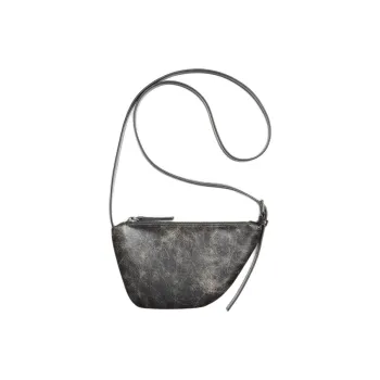 ZARA Polyurethane Shoulder Bag Crossbody Bag Regular Men's Antique Silver