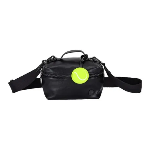 Anta Life Collection Polyurethane Shoulder Bag, Crossbody Bag, Sling Bag Regular Women's Basic Black