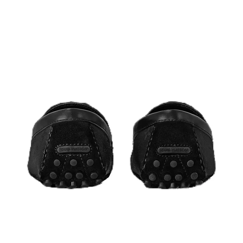 LOUIS VUITTON Hockenheim Beanie Shoes Men's Black-4