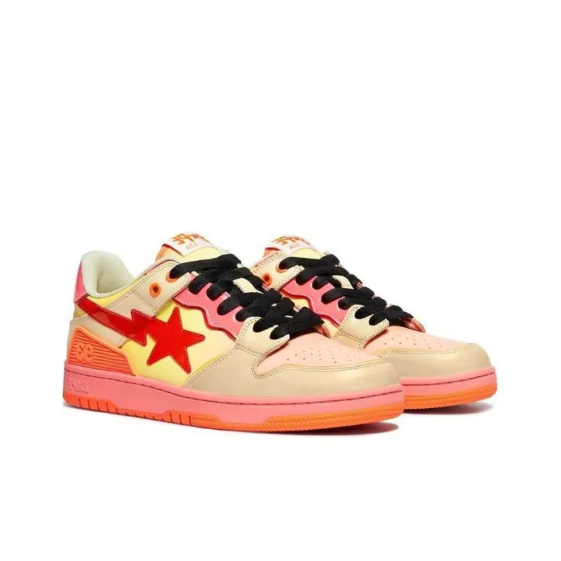 BAPE A BATHING APE Bape SK8 Sta Orange-3