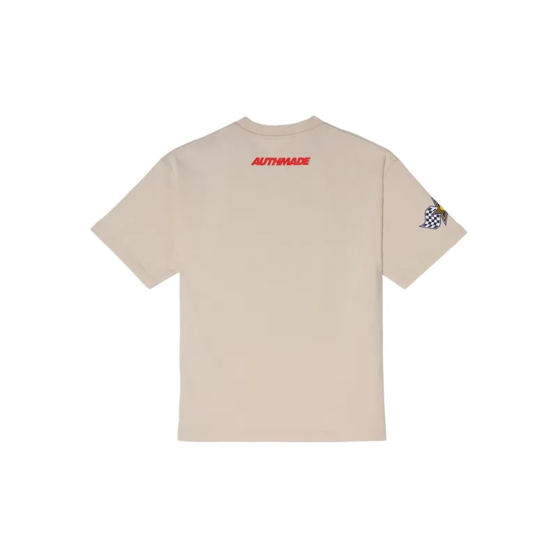 NBA x Authmade T-Shirt Unisex Cream-1