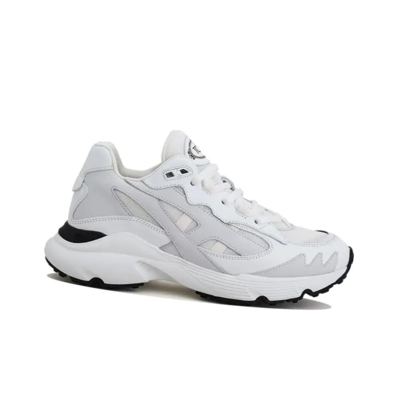 TOD'S Cushioned Anti Slip Wear Resistant Breathable Lightweight Low Top Running Shoes Women's White-1
