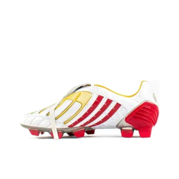 Adidas Predator Powerswerve Soccer Shoes Men Low-Top White/Gold/Red