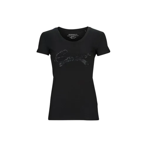 GUESS T-Shirts Women's Black