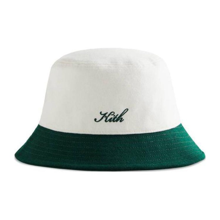 KITH 21SS buy RECYCLABLE SERIF LEAF LOGO BUCKET HAT O/S