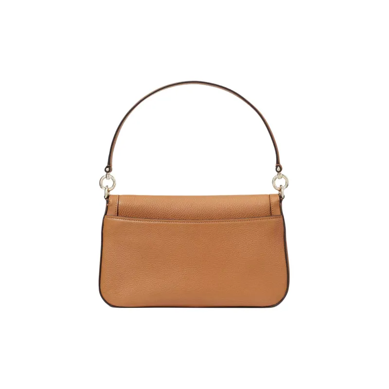 Kate Spade Hudson Litchi Grain Leather Portable Crossbody Bag Shoulder Bag Women's Brown-2