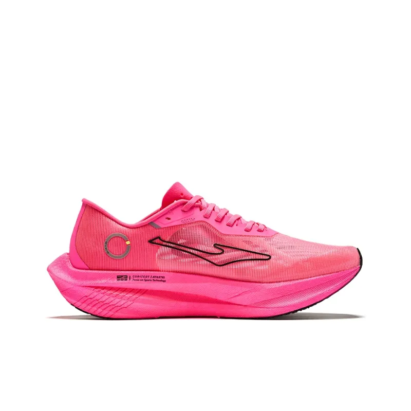 Erke Zhijing 2.0 Shock Absorbers Rebound Low Top Marathon Sprint Running Shoes Men's Dragon Fruit Red-1