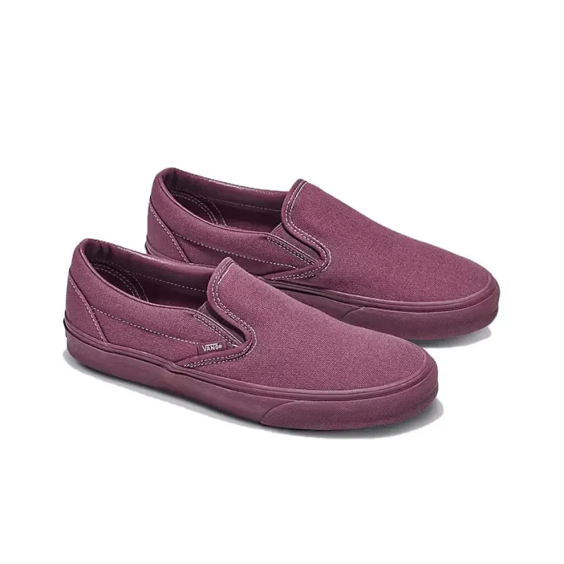 Slip On Classic Vans 'Pastel Mono Plum Wine'-1
