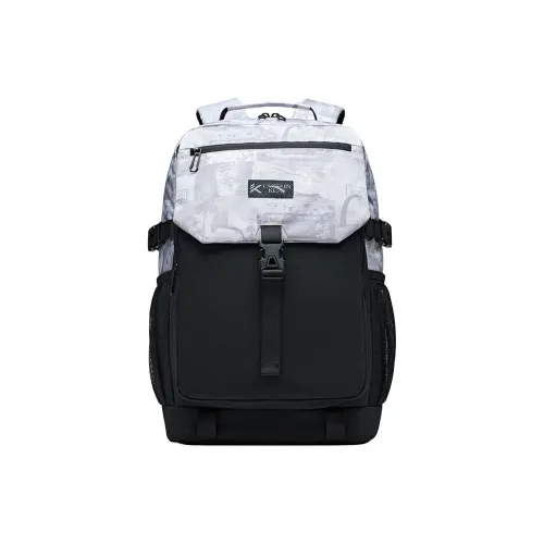 Anta Fabric Backpack Regular Unisex White Black