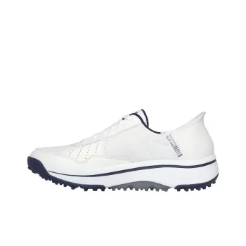 Skechers Go Golf Anti Slip Wear Resistant Low Top Casual Shoes Men's White