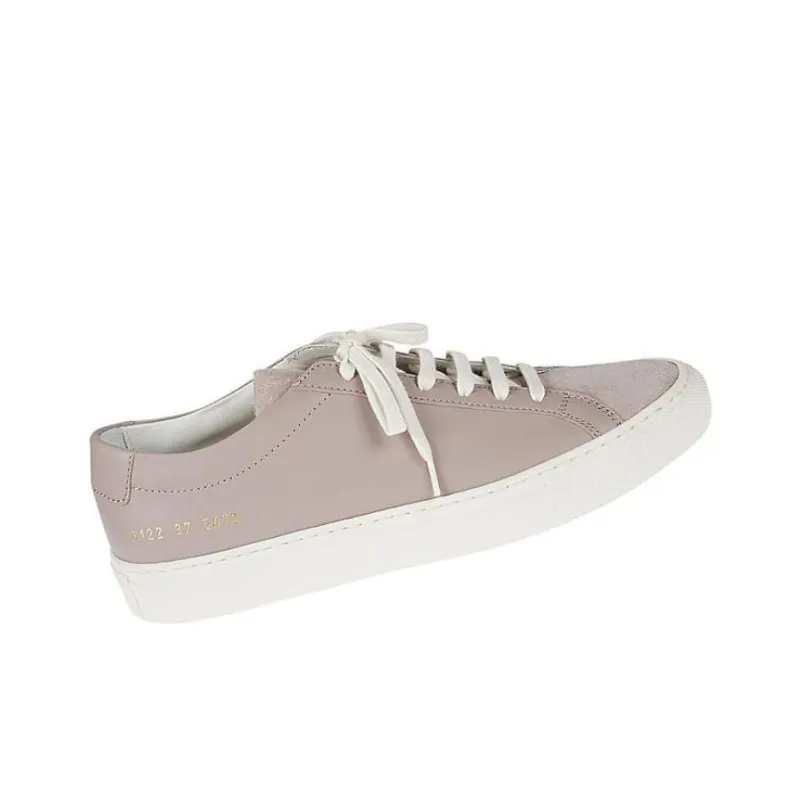 COMMON PROJECTS Slip Resistant Low Top Skateboard Shoes Women's Pink-4