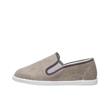 Bian Fumao Multi Layer Sole Low Top Canvas Shoes Men's Brown
