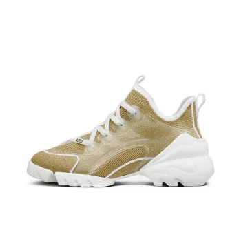 DIOR D Connect Gold Tone White Women's