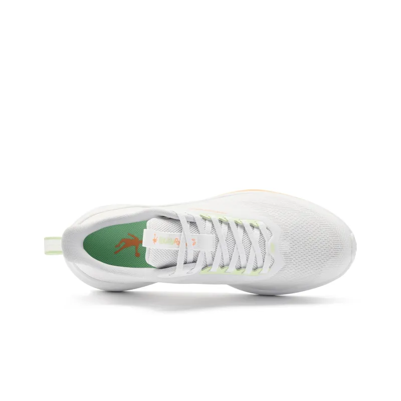QIAODAN Light Speed 4.0 Running Shoes Men Low Top White-3